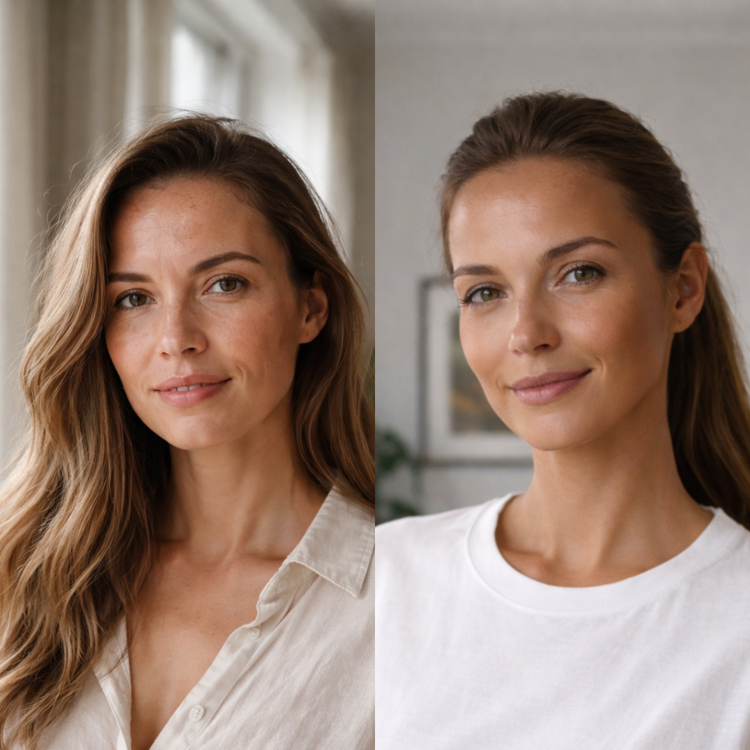 Lightweight face tan water that does not darken pigmentation